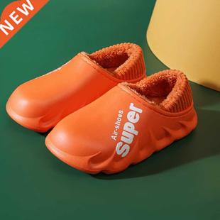 2021 Warm Women Shoe Thick Bottom Home Winter Slippers Men W