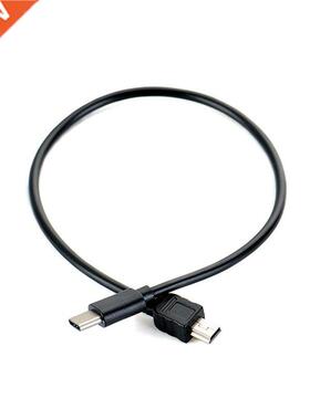 1Pcs 30cm USB Type C 3.1 Male To Mini USB 5 Pin B Male Plug