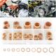 M14 Was Assorted M10 Washers Flat 200Pcs M12 Copper