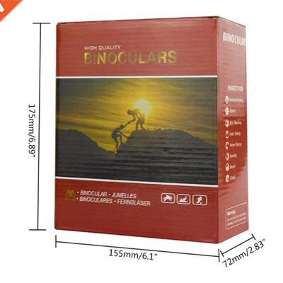 Binoculars 12x42 HDwith Large View Eyepiece BAK4 FMC Lens Wa