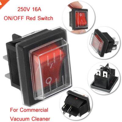 1PC 36x29mm 250V SPST 4 Pin Waterproof Boat Rocker Switch Fo