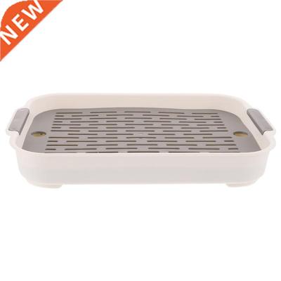 Rabbit Litter Box Rectangular Hamster Toilet Bunny Litter Bo