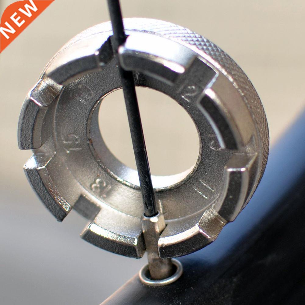 Portable Bike 8 Way Spoke Nipple Key Wheel Rim Spanner Cycli