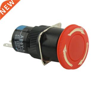Pin 1NC Push 250V Button Stop Emergency Mushroom