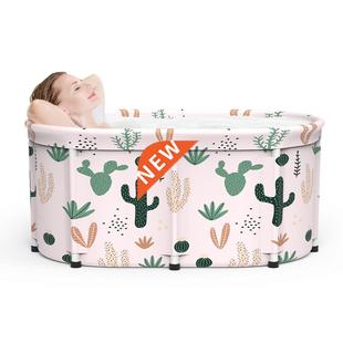 Bath Sauna Adult Folding Bathtub Portable Thickening Cylind