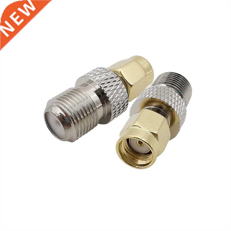 2Pcs/lot RP SMA to F Socket RF Adapter F Type Female Jack to