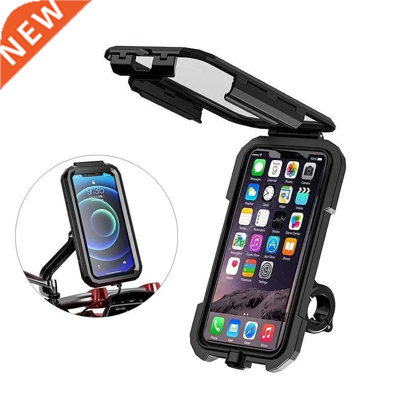Bike Phone Support Waterproof Case Bike Motorcycle Handlebar