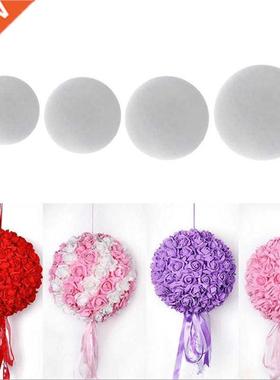 Blank Round Solid Polystyrene Styrofoam Foam Ball For Weddin