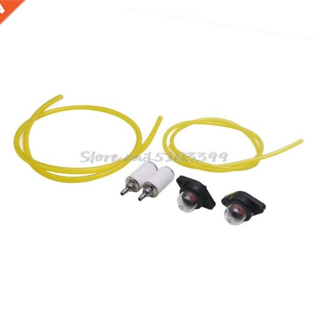 2 Fuel Line Filter Primer Bulb Kit For Craftsman Poulan Chai