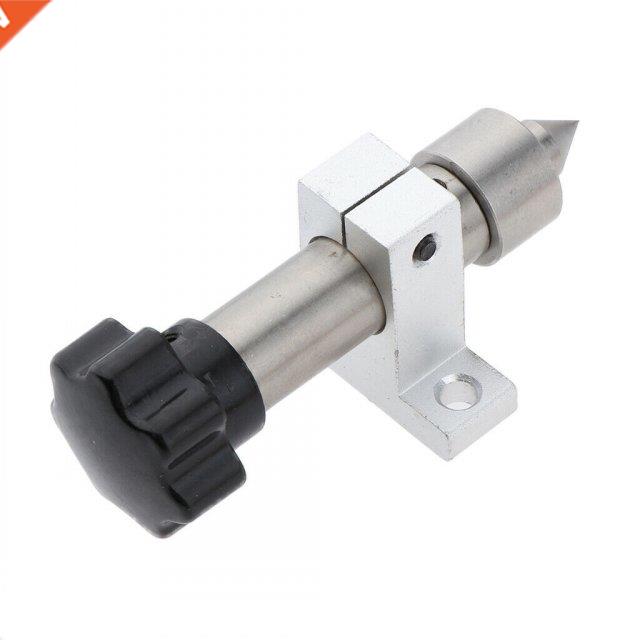 Alloy Silver Rotating Lathe Live Center Head Tailstock Thim