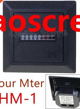 1PCS HM-1 Black register disply AC220-240V 50HZ AC380V60HZ 0