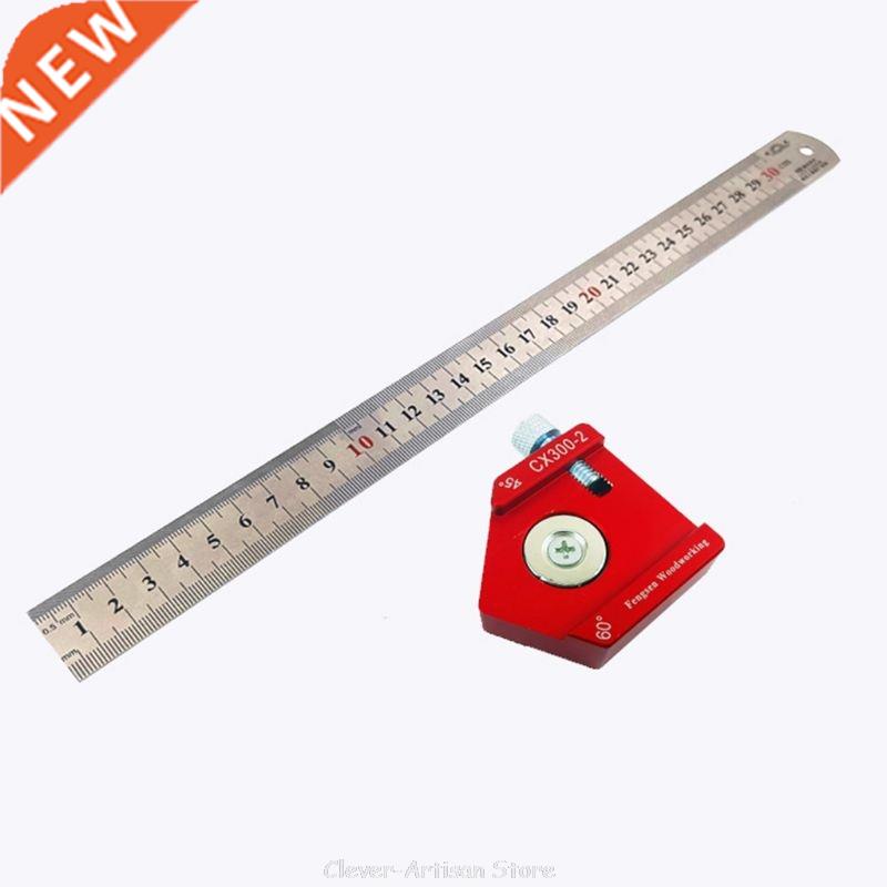 Aluminum Alloy 300mm Scale CX300-2 Scribe Tape Woodworking S