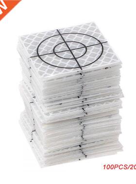 100Pcs/Set Reflector Sheet Reflective Tape Target Total Stat
