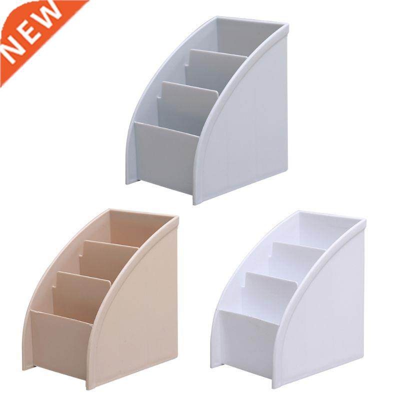 3 Grid Remote Control Box Cosmetics Desktop Storage Case Sta