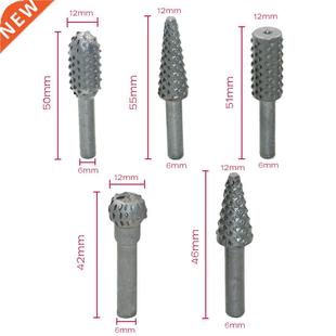 Tools Rasp Embossed HSS Rotating Power Shaped 5pcs Chisel