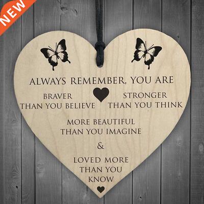 7# You Are Braver Stronger Smarter Beautiful Hanging Decora