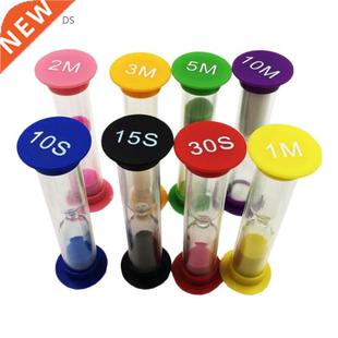 8 Set Sand Timer Clock 10/ 15/ 30 Seconds 1/ 2/ 3/ 5/ 10 M