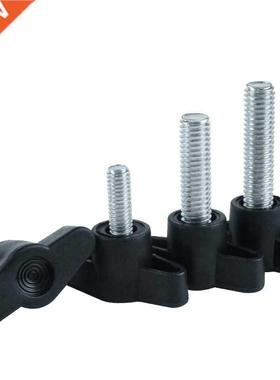 /5PCS M6 M8 T type Nylon Plastic Head Handle Thumb Screw B