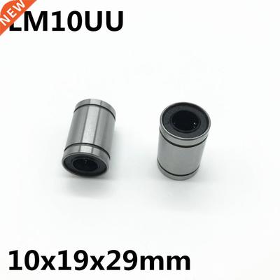 10pcs LM10UU ball bearing inner diameter 10x19x29mm guide li