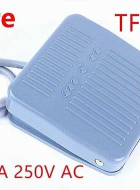 1PCS TFS-201 0-400V Gray SPDT Grey Footswitch Foot Momentary