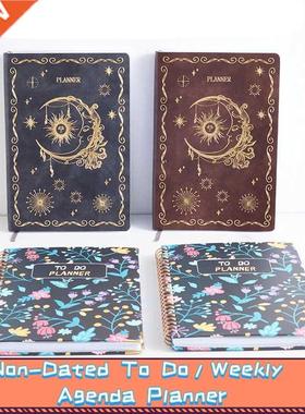 Sharkbang Undated Weekly/To Do Planner Task Checklist Organ