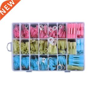 Spade Crimp Terminals 250pcs Cable Insulated Wire Assorted