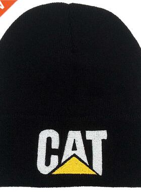 Men Knitted Hat Letter Cat Beanie Skullcap Sailor Cap Cuff B