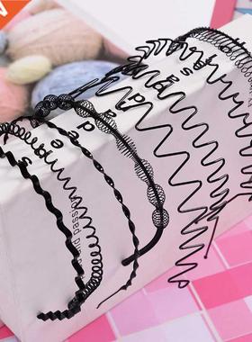 1 Pc Fashion Wave Mens Women Unisex Black Wavy Hair Head Hoo