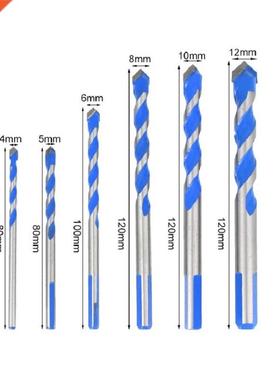 7PCS 3-12mm Drill Tool Multifunctional Drill Bits Hard Alloy