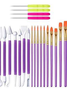 24Pcs Cookie Decorating Kit Fondant Cake Decorating Tool Inc