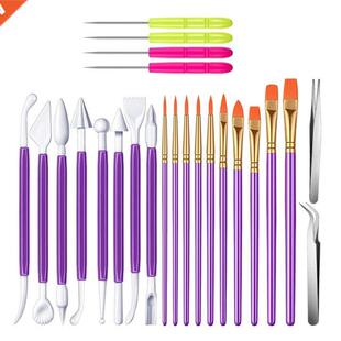 24Pcs Cookie Decorating Kit Fondant Cake Decorating Tool Inc