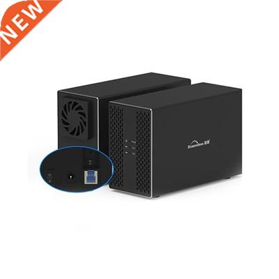 Blueendless Hard Drive Disk Array Box 2Bays .5	&#