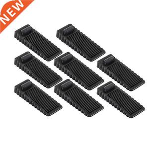 Rubber Stopper Wedge Slip 8PCS Resistant Door
