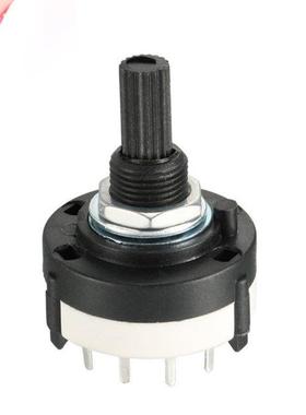 3P4T 3Pole 4Position Selectable Single Deck Band Selector Ro