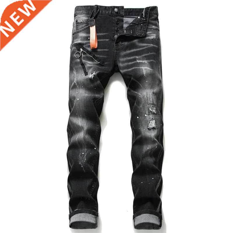 European Italy Style Men Famous Brand Jeans Pants Men Slim J