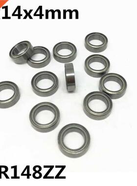10Pcs MR148ZZ L-1480ZZ 8x14x4 mm Deep groove ball Bearing Mi