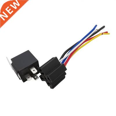 1Pcs JD1914 Car Auto Relay with 5 Pin Socket 12V 40A Automot