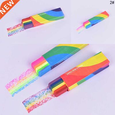 2021 Hot Face Body Paint Tattoo Rainbow Colored Painting Sti
