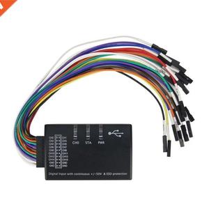 Saleae USB Logic 100Mhz 16Ch Logic Analyzer For ARM FPGA Dsl