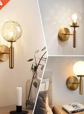 Modern wall lamp living room bedroom bedside wall sconce cre