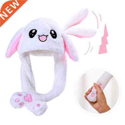 Cartoon Rabbit Women's Hat Beanie Winter Plush Movin