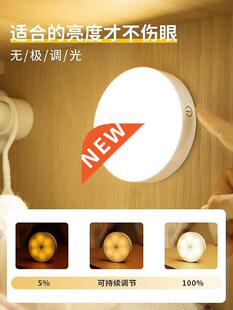 rechargeable light dormitory bedside lamp LED wall night