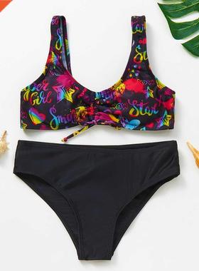 2~16Years Kids Beach Wear New 2022 Girls Swimwear Lovely Swi