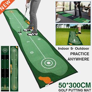 Golf Carpet Putting Mat Thick Smooth Practice Putting Rug Fo