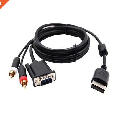 Vga Rca Sound Adapter Box Cable High Definition Cable Compat