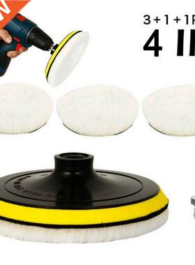 Polishing Pad Sponge Buffing Waxing Clean Polish Buffer Dril