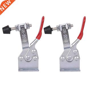 2pcs Metal Toggle Clamp Quick Toggle Release Horizontal Clam