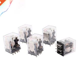 AC 24V Coil 4PDT 14-Pin Red LED Lamp General Purpose Power R