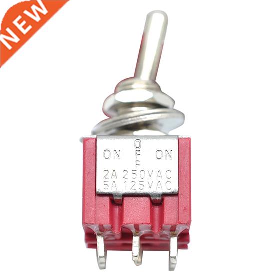 5Pcs MTS-0 On-Off-On PDT 9 Pins Switch AC 250V/2A 125V/5A
