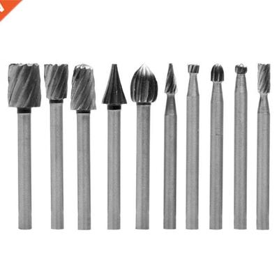 10pcs Rotary File Electric Grinding Polishing Head Engraving